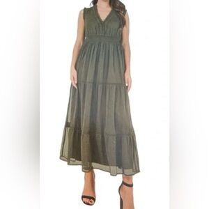 Cristina B - Sleeveless Maxi Dress